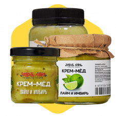 Крем-мёд с лаймом и имбирём